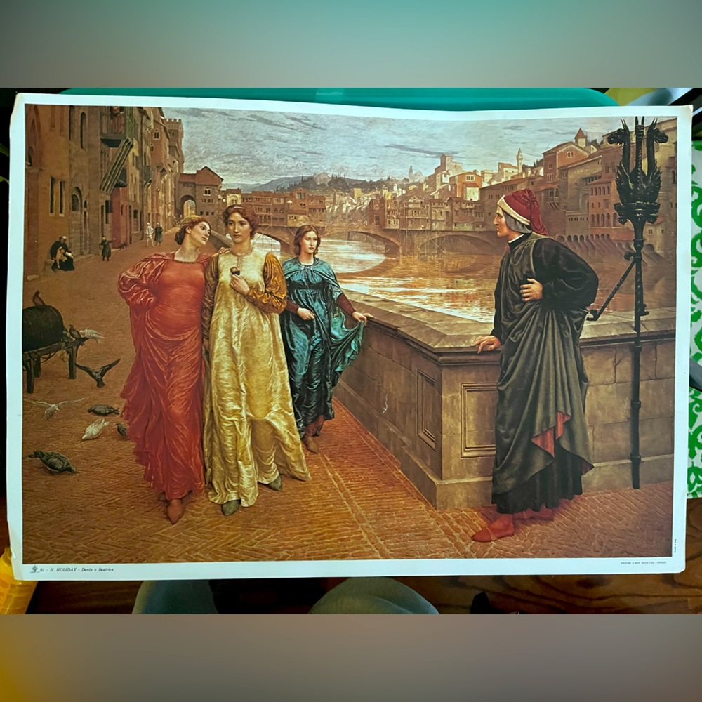 Dante and Beatrice print